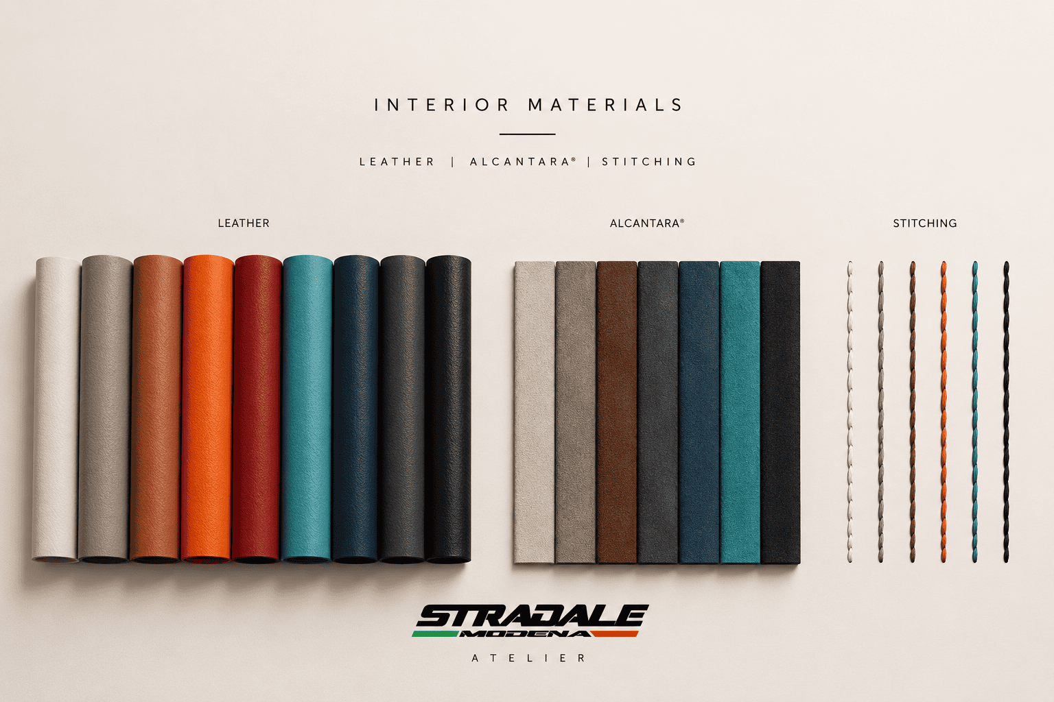 Atelier interior materials